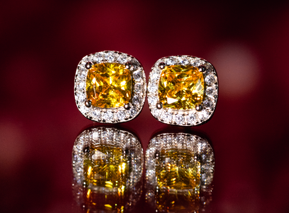 Custom made Earrings | Hair/fur to Diamond | High-end custom jewellery | Singapore